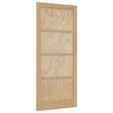 Interior Door ORKDAL Brown 93 x 211 cm Plywood 4102677