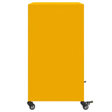 Sideboard Mustard Yellow 68x39x72 cm Steel 846659