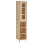 Highboard Sonoma Oak 34.5x34x180 cm Engineered Wood 3199380