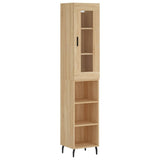 Highboard Sonoma Oak 34,5x34x180 cm Engineered Wood 3199380