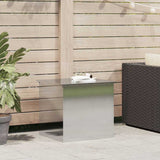 Outdoor Storage Box Silver 55 x 50.5 x 50 cm Steel 874578