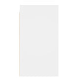 Wall Cabinet with Glass Doors White 68x37x68.5 cm 836490