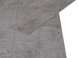 Flooring Planks 36 pcs Concrete Grey 5.02 m PVC 42046308
