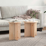 Coffee Table 2 pcs Natural 873547