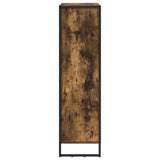 Book Cabinet 2 pcs Smoke Oak 99.5 x 30 x 108 cm Engineered Wood 3403024