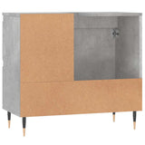 Bathroom Cabinet Concrete Grey 65x33x60 cm Engineered Wood 831600