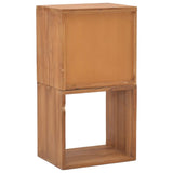 Storage Cabinet 40x30x76 cm Solid Teak Wood 326129