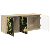 Wall-mounted TV Cabinet RHENEN 102 x 33 x 40 cm Sonoma Oak 8007149