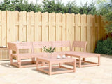 4 Piece Garden Lounge Set Solid Wood Douglas 3216908
