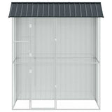 Bird Cage Anthracite 215 x 110 x 247 cm Galvanised Steel 3325172
