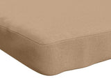 2-Piece Bench Cushions VUGHT 2 pcs 100% Polyester Sand 950887