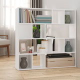 Book Cabinet/Room Divider White 105x24x102 cm 823245