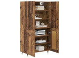 Highboard Old Wood 69.5 x 34 x 180 cm Engineered Wood 3415819