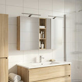 Bathroom Cabinet Set 3 pcs 120 x 14.5 x 70 cm Engineered wood 3403754