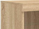 Sideboard with LED Lights Sonoma Oak 81x37x100 cm 836716