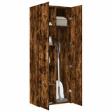 Highboard Smoked Oak 70x42.5x185 cm Engineered Wood 3281431