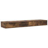 Bed Drawers Smoked Oak 135 x 36.5 x 16.5 cm Engineered Wood 866991