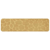 Stair Mats 15 pcs 76 x 20 cm Beige Polyester Rectangular 42054641
