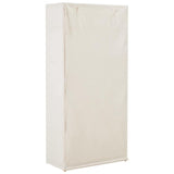 248192 Wardrobe White 79x40x170 cm Fabric