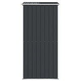 Garden Shed Anthracite 192x108x223 cm Galvanised Steel 319271