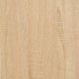 Record Cabinet Sonoma Oak 84.5x38x89 cm Engineered Wood 832000