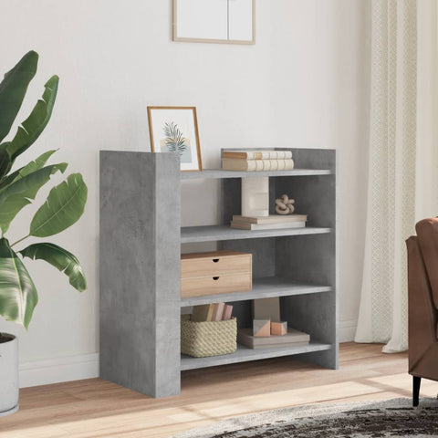 ZNTS Sideboard Concrete Grey 73.5x35x75 cm Engineered Wood 848391