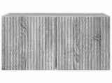 TV Wall Cabinet Grey Sonoma 59.5 x 31 x 40 cm Engineered Wood 892341