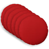 Cushion with Pillow HEERLEN 6 pcs Red Fabric 929660