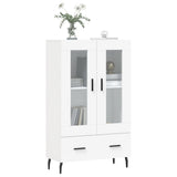 Highboard White 69.5x31x115 cm Engineered Wood 828316