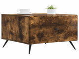 Coffee Table Smoked Oak 49 x 50 x 40 cm Engineered Wood 895660