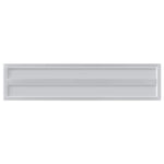 ZNTS Wall Shelves 2 pcs 100x23.5x3 cm Silver Stainless Steel 30280