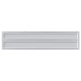 ZNTS Wall Shelves 2 pcs 100x23.5x3 cm Silver Stainless Steel 30280