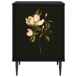 Bedside Cabinet BREMEN 2 pcs Black Oak 36 x 33 x 51 cm 8007266