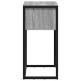 End Table Grey Sonoma 100 x 36 x 75 cm Engineered Wood 886693