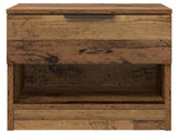 Bed Cabinet 2 pcs Old Wood 40 x 39 x 40cm Engineered Wood 880516