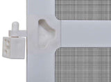 Hinged Insect Screen Manual White and Black 120 x 240 cm 42047049