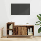 TV Cabinet Old Wood 100 x 35 x 55 cm Engineered Wood 882720