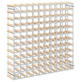 Wine Rack for 120 Bottles Solid Pinewood 282472