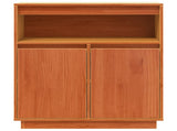 Sideboard Wax Brown 70 x 34 x 80 cm Solid Pine Wood 858250
