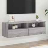 TV Wall Cabinet Grey Sonoma 100x30x30 cm Engineered Wood 836892