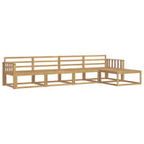 Outdoor Sofa Set 5 pcs White 329 x 162.5 x 73 cm 3386298