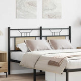 Replace Headboard Sonoma Oak 150 cm Engineered Wood and Steel 4106826