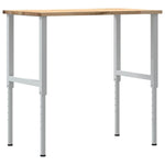Workbench 100x60x cm Solid Wood Oak 3309717