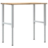 Workbench 100x60x cm Solid Wood Oak 3309717