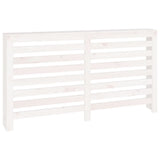 Radiator Cover White 153x19x84 cm Solid Wood Pine 822602