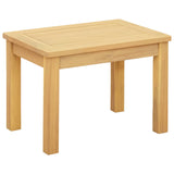 Coffee Table Light Acacia 50 x 35 x 36 cm Solid Acacia Wood 42026782