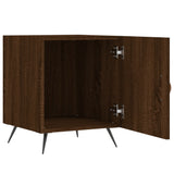 ZNTS Bedside Cabinets 2 pcs Brown Oak 40x40x50 cm Engineered Wood 827515