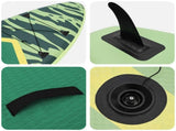 SUP Board with Seat 2-in-1 POSEIDON 366 x 81 x 15 cm Green for 42039133