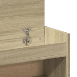 Shoe Cabinet Sonoma Oak 100.5x28x100 cm Engineered Wood 840424