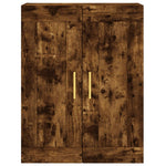 Highboard Smoked Oak 69.5x34x180 cm Engineered Wood 3199550